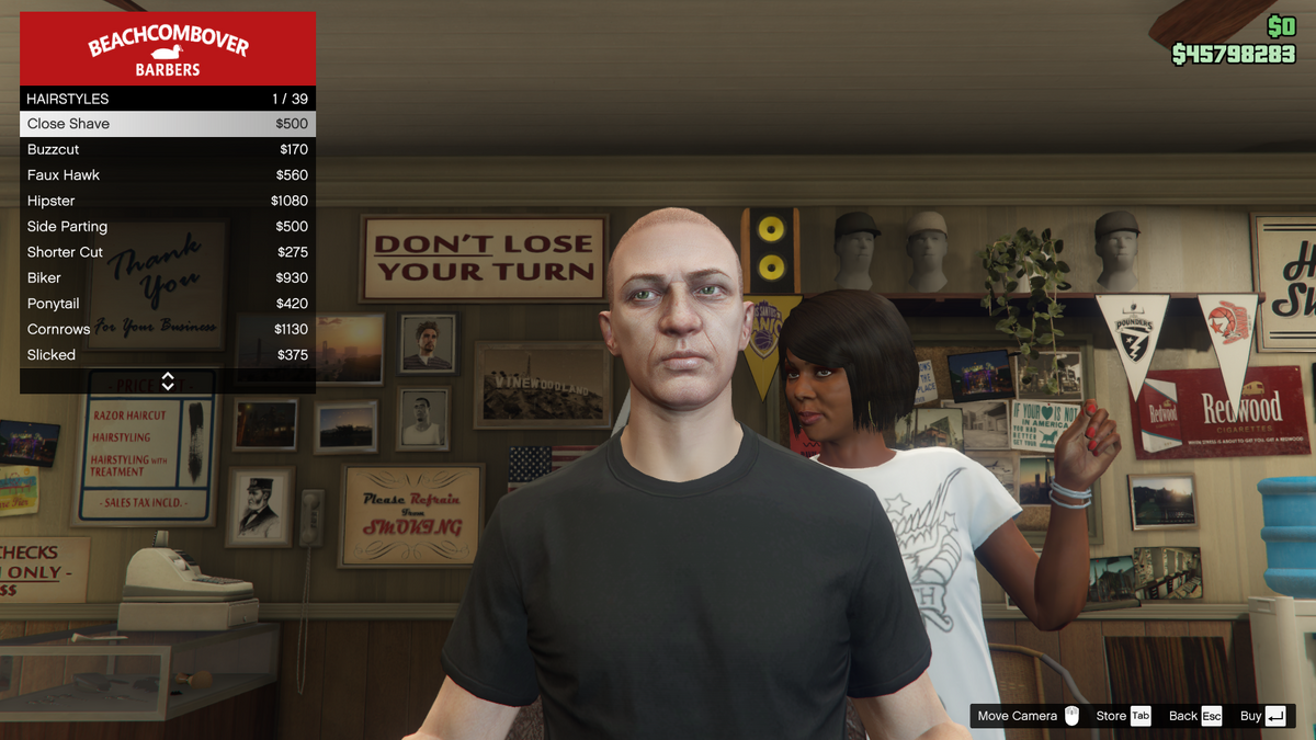 Grand Theft Auto 5 Female Haircuts